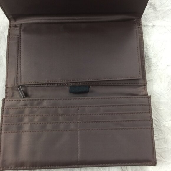 Longaberger Homestead Bag and Wallet Striped Tote and Wallet Matching Set - Picture 7 of 14